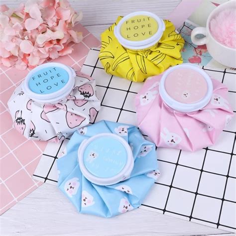 SALE Cute Hot Cold Water Ice Compress Bag Reusable Cup Cold Therapy Pain Relief Heat Pack Injury