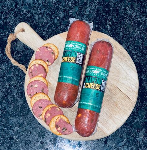 Jalapeno Summer Sausage Bear Creek Smokehouse