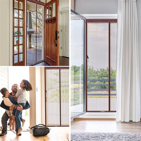 Brown Magnetic Screen Door Buy Online And Save Sale Now On