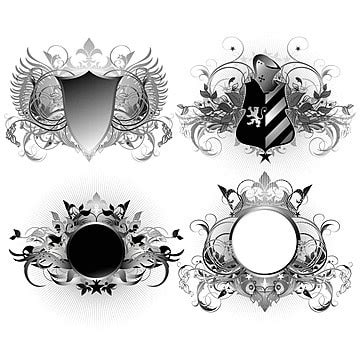 Shields Invitation White Gray Vector, Invitation, White, Gray PNG and Vector with Transparent ...