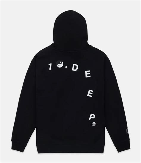 10 Deep Nowhere U Hoodie Black Latest Collection Shop Now