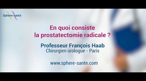 La Prostatectomie Radicale Youtube