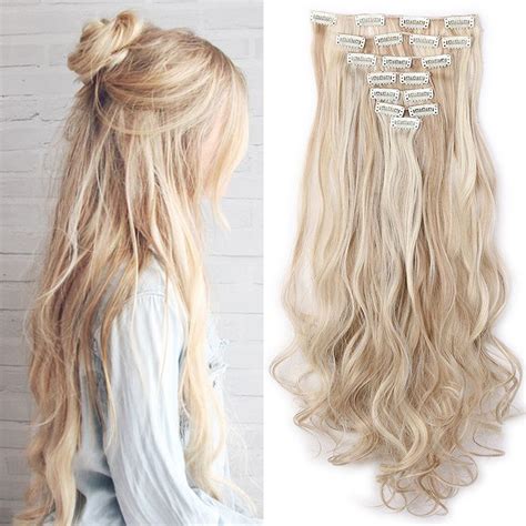 Elailite Clip In Extensions Wie Echthaar G Nstig Haarteile Tresssen