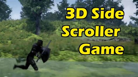 How I Made A 3d Side Scroller Game Youtube