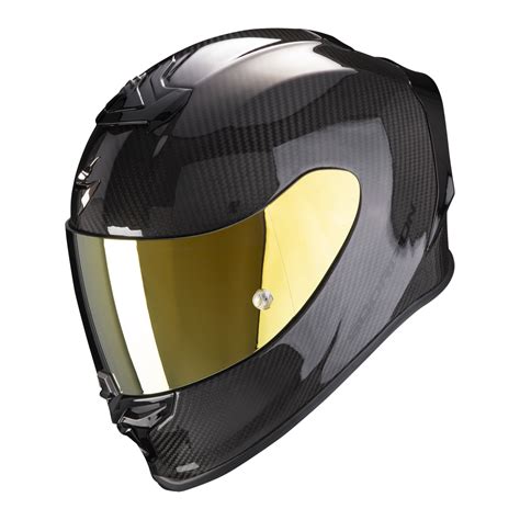 Scorpion EXO R1 EVO Carbon Air Solid Black Scorpion Helme