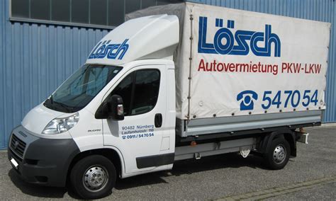 Transporter Pritschenwagen Mieten Ca M Ladevolumen In N Rnberg