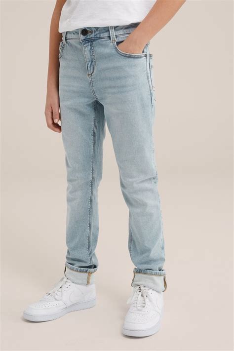 WE Fashion Jongens Regular Fit Jeans Met Stretch Bol