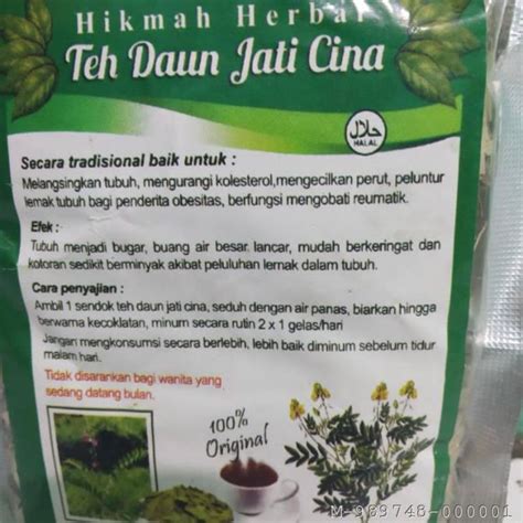 Jual Teh Daun Jati China Shopee Indonesia