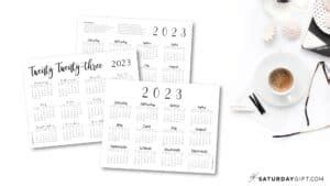 February 2023 Calendar Homemade Gifts Made Easy Imagesee January 2023