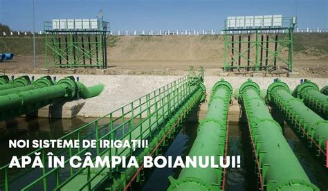 Se refac sistemele de irigații pentru agricultorii din Drăgănești Olt