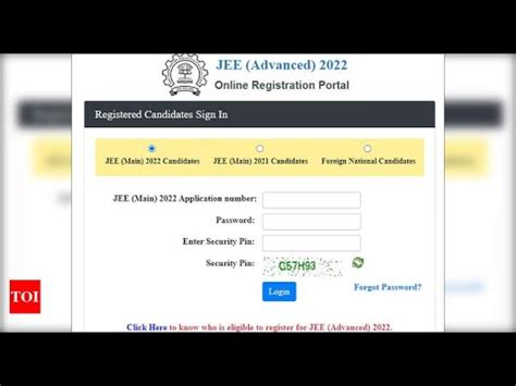 Jee Advanced Registration Closing Today On Jeeadv Ac In