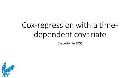 Video Cox Regression With A Time Depedent Covariate Youtube