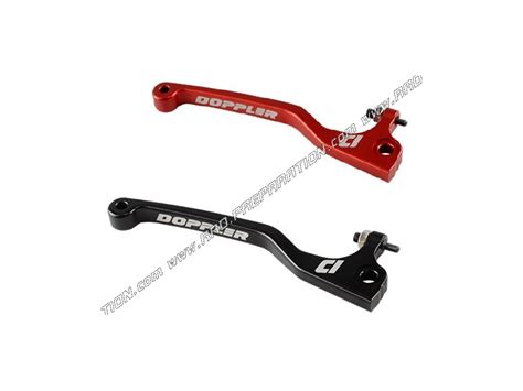 DOPPLER CNC black or red brake lever for mécaboite 50cc DERBI SENDA r