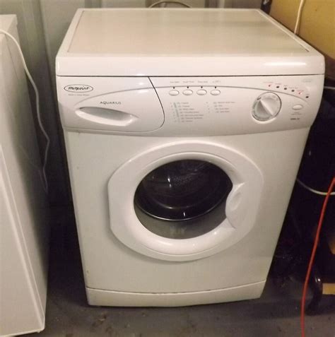 Hotpoint Aquarius Washing Machine Wma30 White Freestanding 1000 Spin