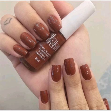 Esmalte Color Trend Ultra Caramelo Cobertura E Brilho Ml Shopee Brasil