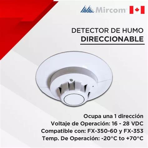 Detectores De Humo Temperatura Hagroy Mircom En Venta En Lima