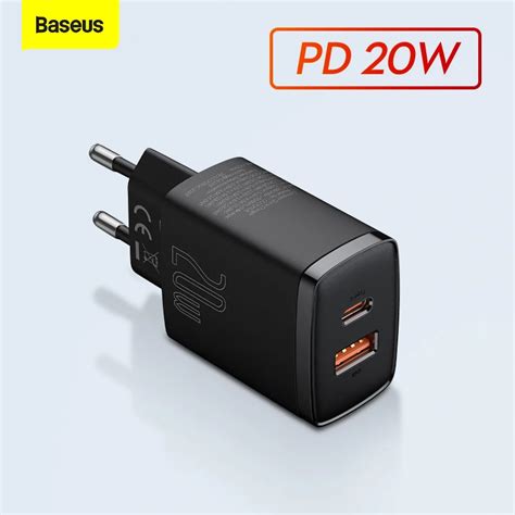 Baseus W Adowarka Usb Szybka Adowarka Adapter A Ue Wtyczka