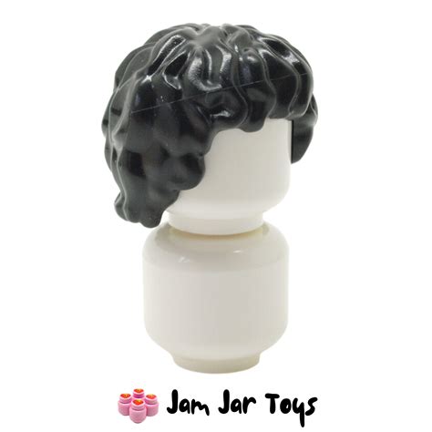 Lego Lee Jordan Black Hair Tousled Mid Length Fph