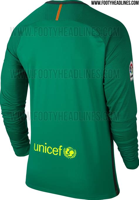 Barcelona 16-17 Goalkeeper Kits Revealed - Footy Headlines