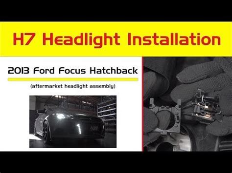 How to Replace | Change H7 Headlight Bulb Installation - LED Upgrade : r/Mercedesbenz