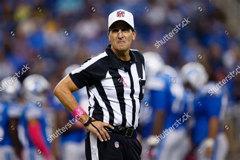 Referee Gene Steratore 114 Seen During Editorial Stock Photo - Stock ...