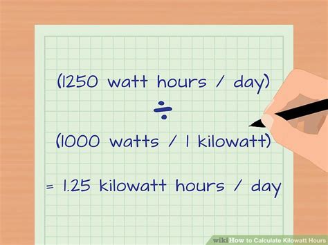 4 Ways To Calculate Kilowatt Hours Wikihow