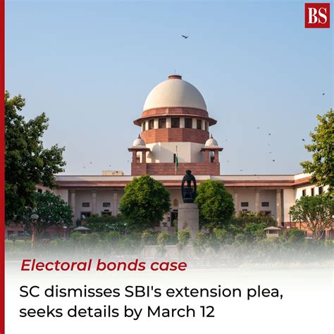 Business Standard On Linkedin Electoral Bond Case The Supreme Court