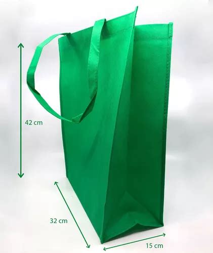 Bolsa Ecol Gica Grande Non Woven Impresa Con Tu Logo Env O Gratis