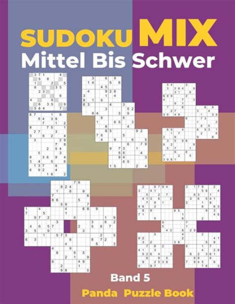 Sudoku Mix Mittel Bis Schwer Band Sudoku Irregular Buch Das