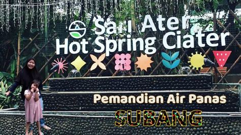 Sari Ater Hot Spring Ciater Pemandian Air Panas Youtube