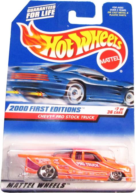 Amazon Hot Wheels 2000 First Editions Chevy Pro Stock Truck