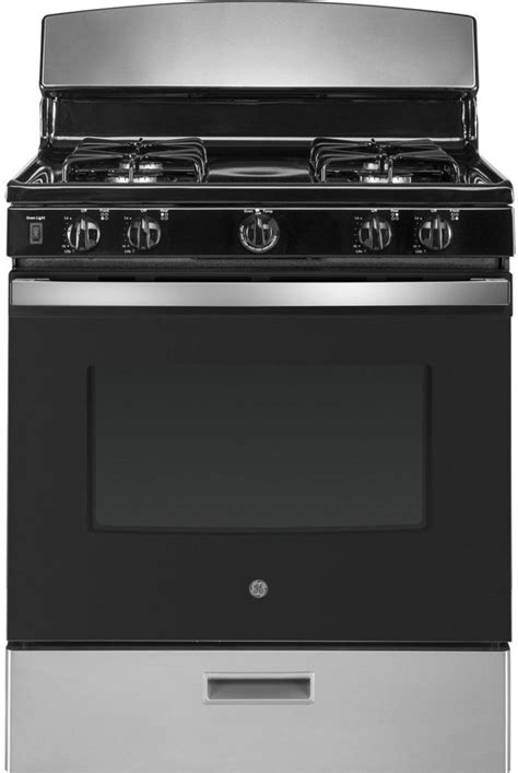 GE 30" Stainless Steel Freestanding Gas Range | Appliance Center of ...