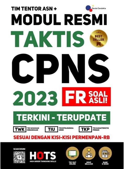 Buku Modul Resmi Taktis CPNS 2023 Karya Tim Tentor ASN