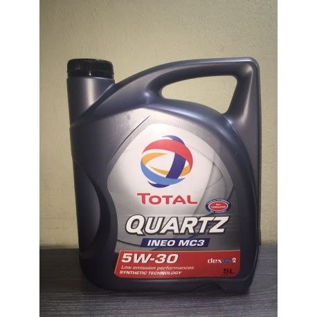 TOTAL QUARTZ INEO MC3 5W30 SINTETICO