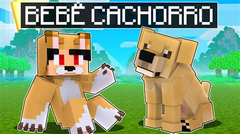 Nasci Como Um Beb Cachorro No Minecraft Youtube