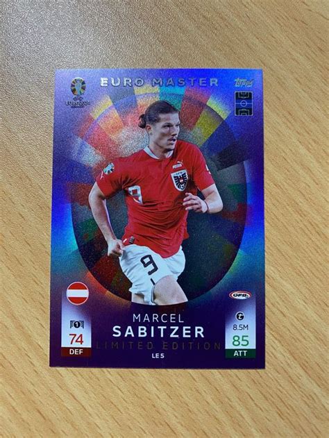 Topps Match Attax Euro Limited Edition Marcel Sabitzer Kaufen