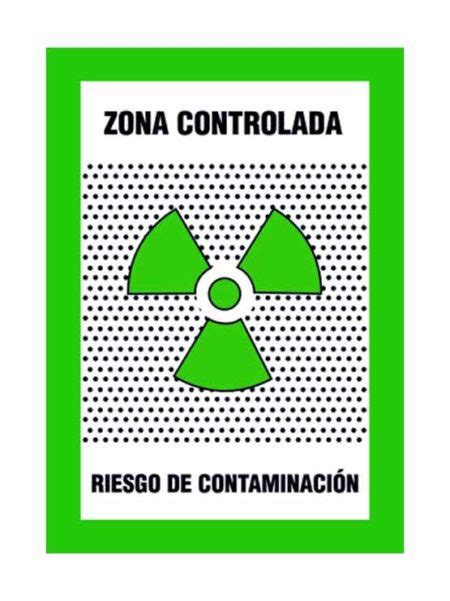 Cartel zona controlada es una señal para indicar riesgo