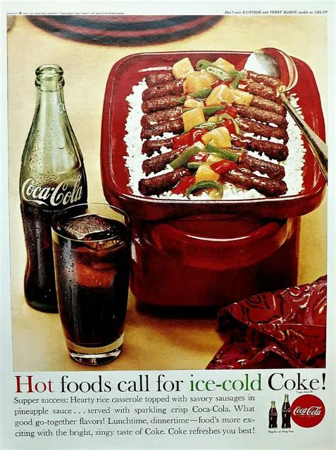 Vintage Coke Coca Cola Advertisement Ad Magazine Original Antique S