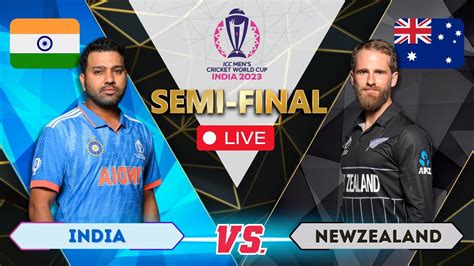 Live India Vs New Zealand World Cup Match Live Score Live Cricket