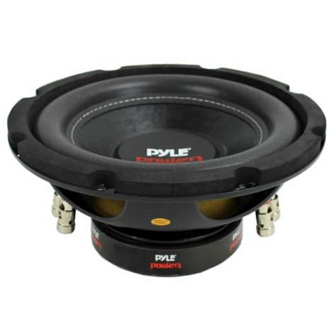 Pyle 8 Inch 1600w Dvc 4 Ohm Car Audio Subwoofer Speaker Set Black 2