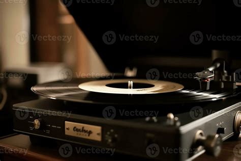 Retro Vinyl Record Player. 24033159 Stock Photo at Vecteezy