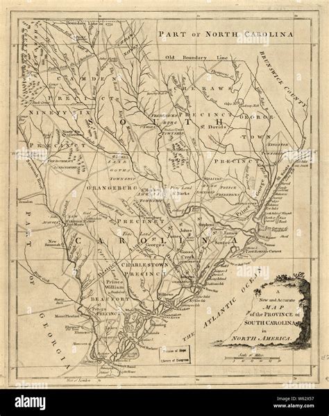 American Revolutionary War Era Maps 1750 1786 151 A New And Accurate Map Of The Province Of