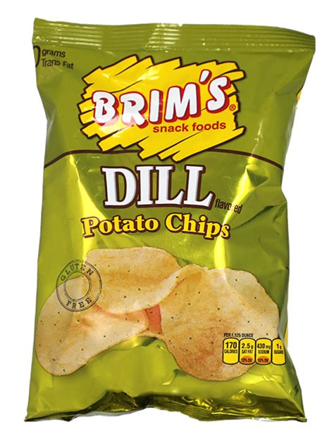 Dill Pickle Potato Chips | Brim's Snack Foods