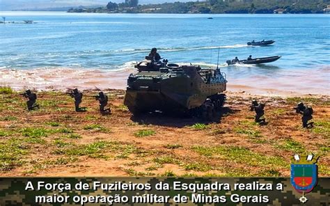 A Força de Fuzileiros da Esquadra realiza a maior operação militar de