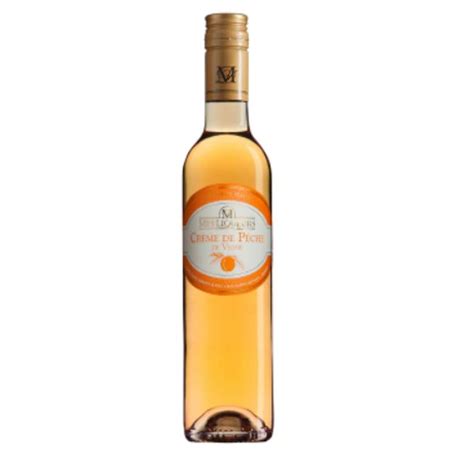 Cr Me De P Che De Vigne Distillerie Merlet Fils Cl La