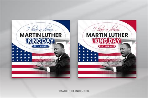 Martin Luther King Day Celebration Post Graphic by VMSIT · Creative Fabrica