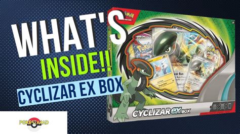 Unboxing A Pokemon Cyclizar Ex Box What S Inside Youtube