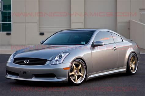 2003 2007 G35 Coupe Oem Replica Front Lip Ionic Dynamics