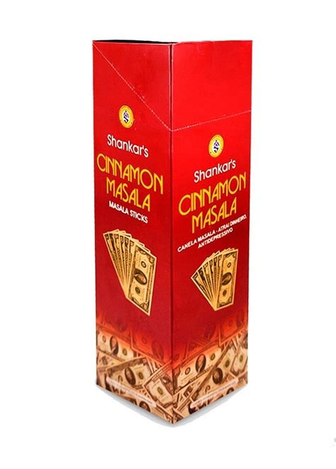 INCENSO INDIANO MASSALA SHANKAR CINNAMON Kalindi Imports