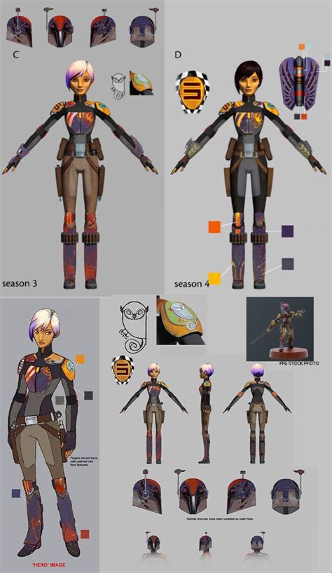 The Evolution Of Sabine Wren Artofit